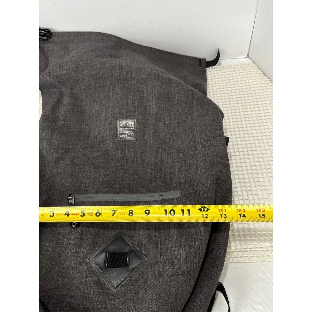 outdoor research rangefinder dry backpack‎ 20L Gray Travel Hiking Daypack Bag